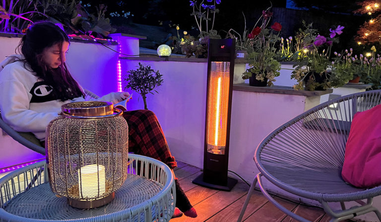 Malibu portable patio heater